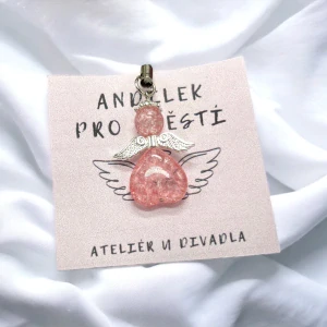 Andílek pro štěstí – růžová